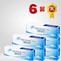 1DAY ACUVUE MOIST Günlük Lens İndirimli Paket 6’lı