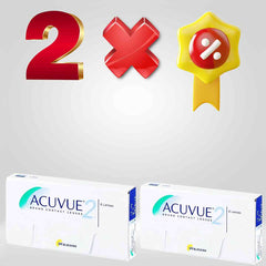 Acuvue 2 İndirimli Lens Paketi 2’li+Elegance Aqua Fresh Lens Solüsyonu 360 ml