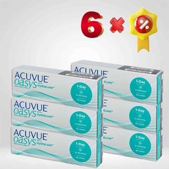 Acuvue Oasys 1Day Günlük Lens İndirimli Paket 6'lı