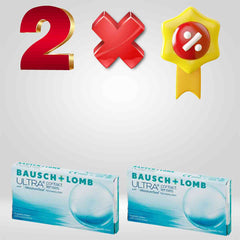 Bausch and Lomb Ultra  İndirimli Lens Paketi 2’li + Elegance Aqua Fresh Lens Solüsyonu 360 ml