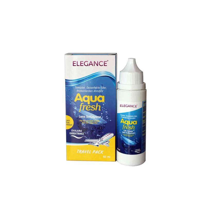 elegance aqua fresh lens solusyonu 60 ml x3-Lenssepeti.com.tr