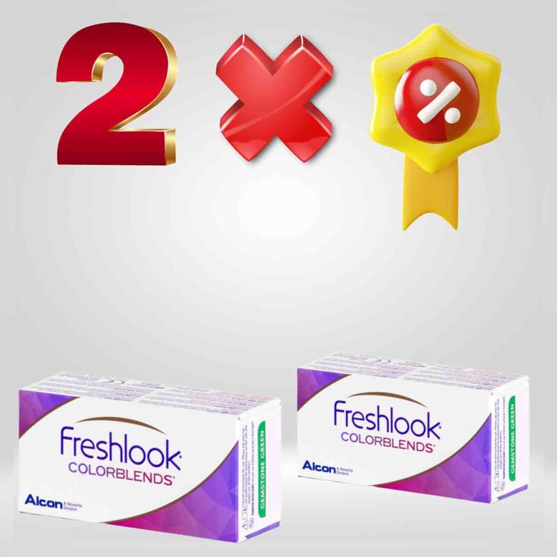 freshlook colorblends renkli lens indirimli lens paketi 2li 2-Lenssepeti.com.tr